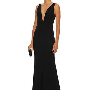 INTERMIX Black Maxi Dress